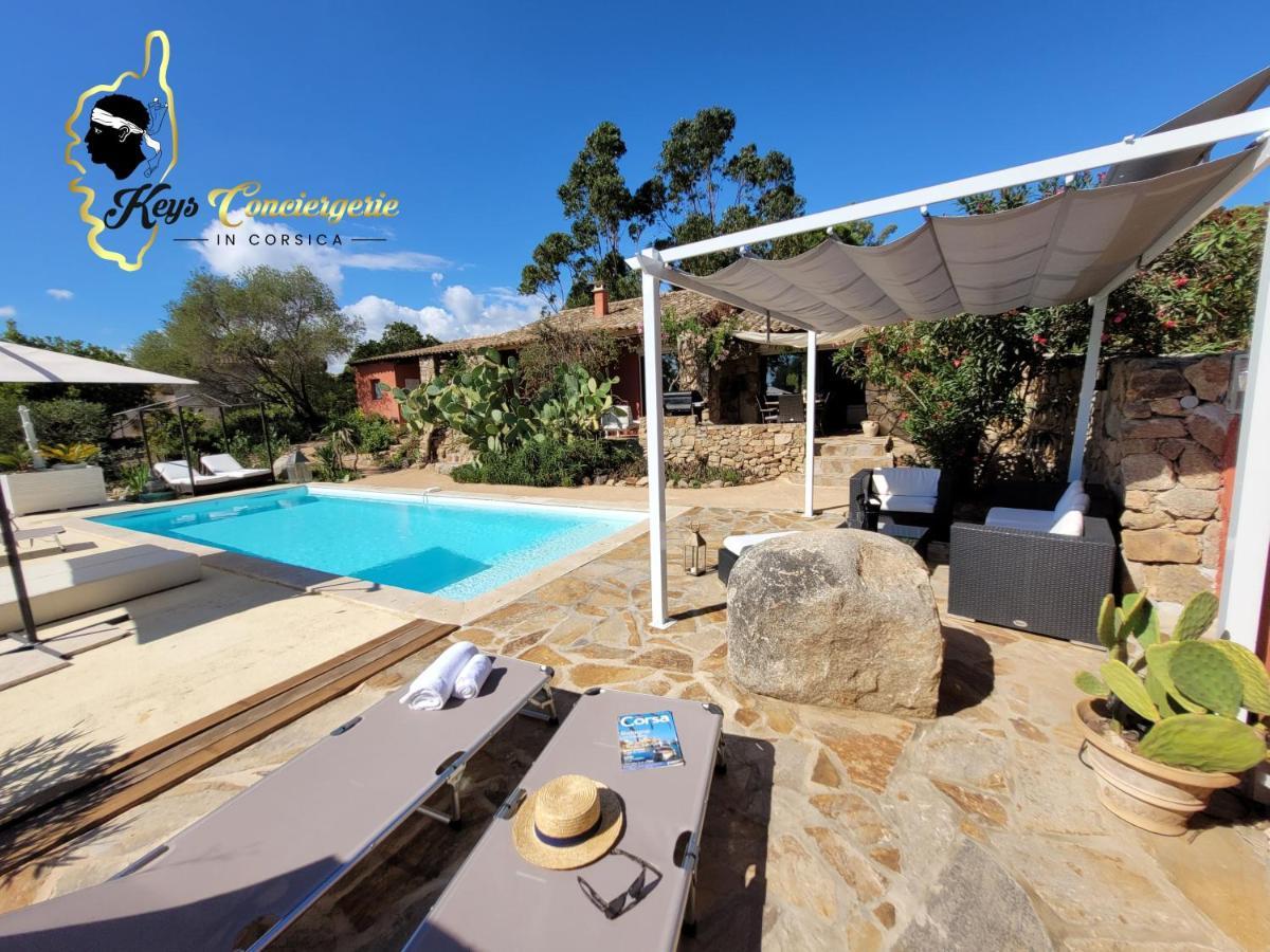 Casa Salya 8 Pers Piscine Privee Chauffee San Cipriano Villa Lecci Exterior photo
